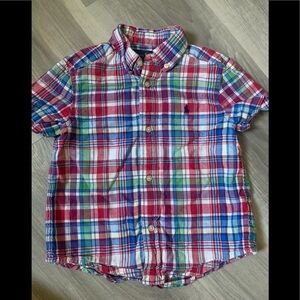 Raph lauren shirt size 3years